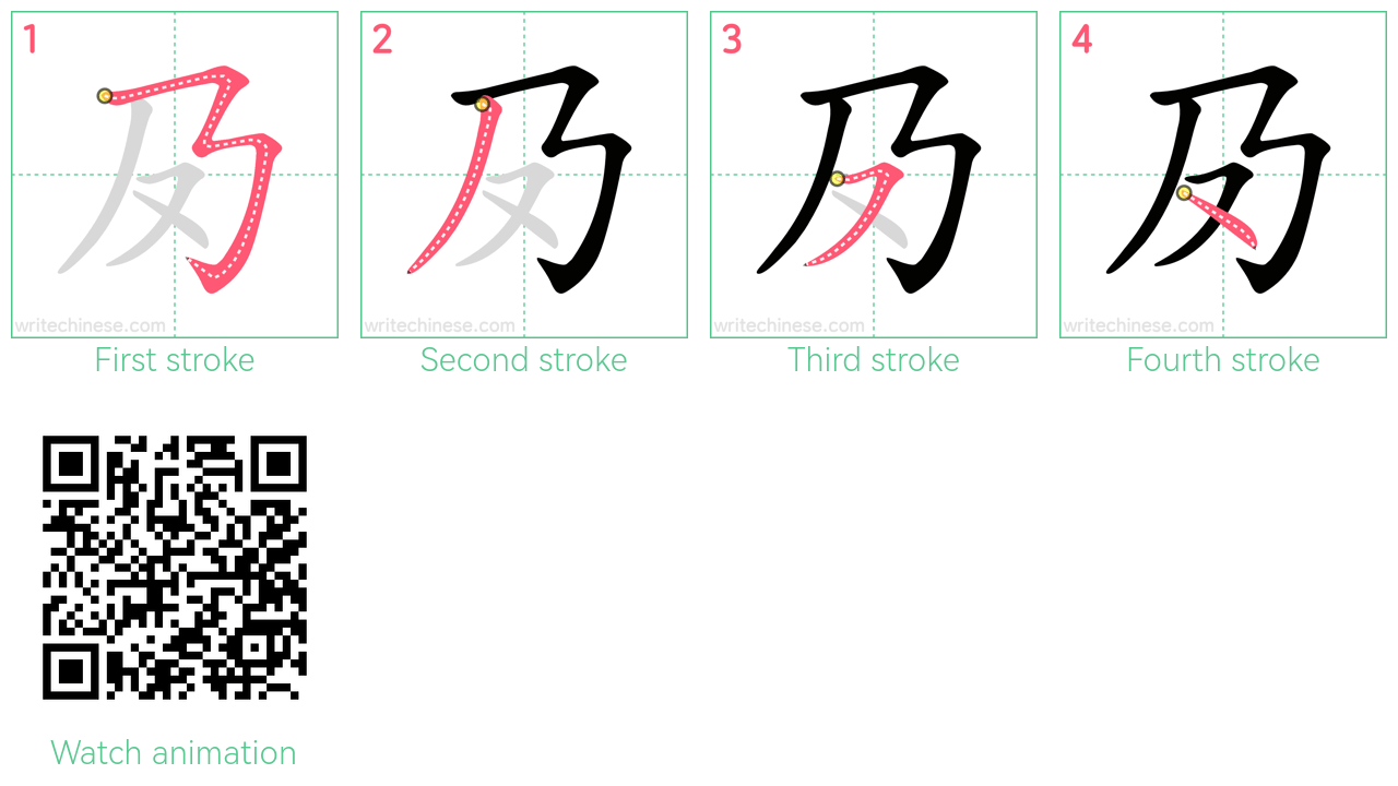 夃 step-by-step stroke order diagrams