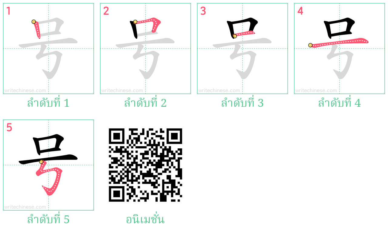 号 ลำดับการเขียน